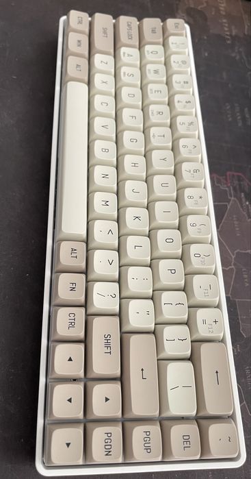 Безпровідна механічна клавіатура Aigo A68(жовті світчи)