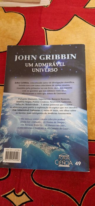 livro um admirável  universo de John Gribbin
