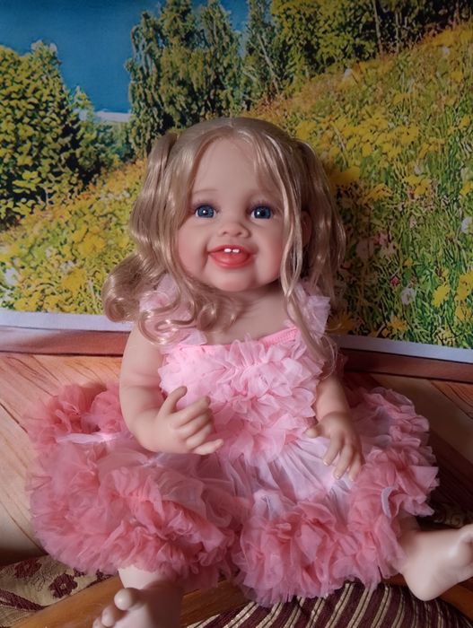 Реборн 55см вінілова