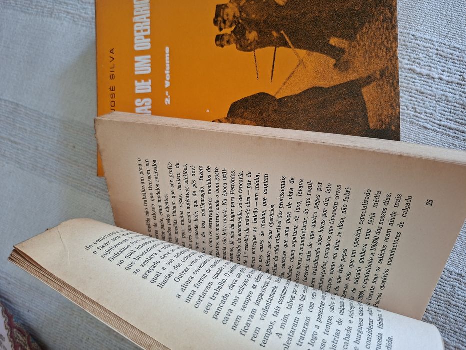 Memórias de Um Operário 2 volumes