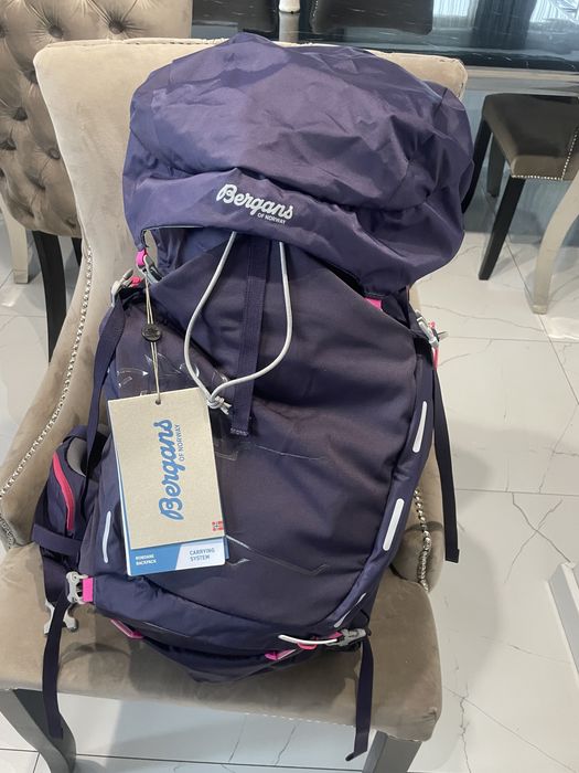 Plecak damski bergans 65 l nowy nie uzywany