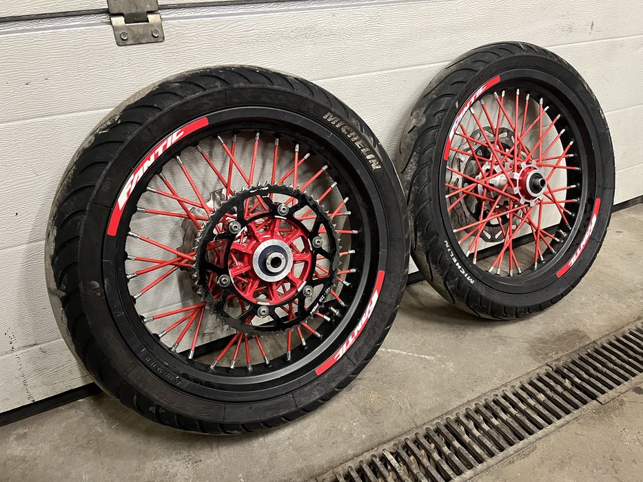 Koła supermoto 17 fantic 50 fantic 125