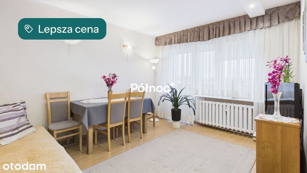 2 pokoje, 35,68 m² | Balkon | IV piętro