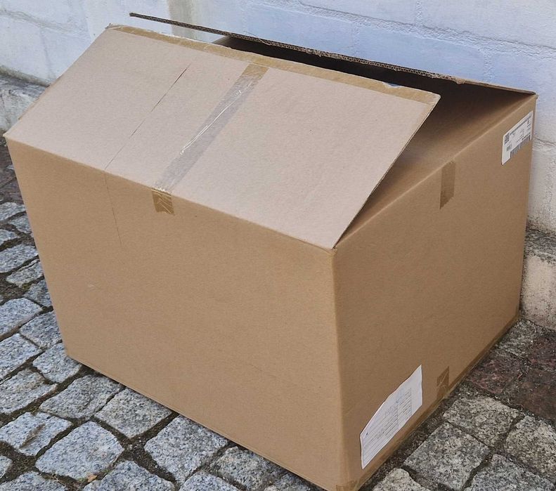 Kartony pudełka duże solidne 60x50x45 idealne do przeprowadzki używane grube 5 warstwowe do przesyłek kurierskich gabaryt C magazynowania Wrocław