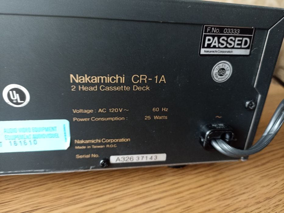 Nakamichi CR-1a касетна дека