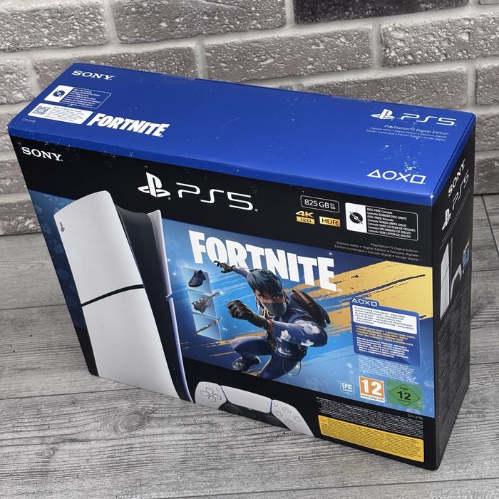 Гарантія. Приставка Playstation 5 Slim (без дисководу). Запечатана.