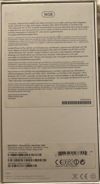 iPhone 6 S Plus rosa