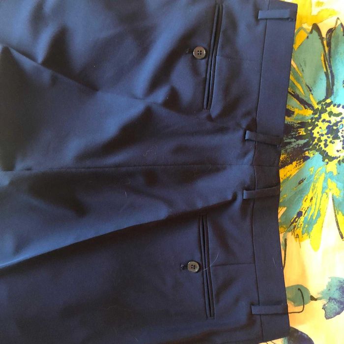 Fato de cerimónia azul elegante homem T52 NOVO