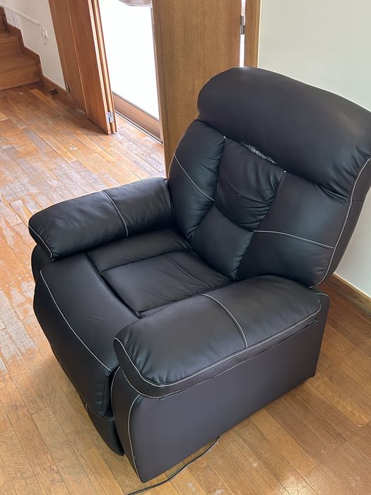 Sofá reclinável eletrico com função de massagem