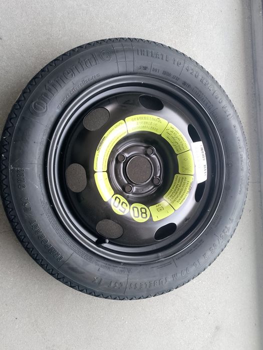 Koło dojazdowe zapas Peugeot Citroen 16 4x108