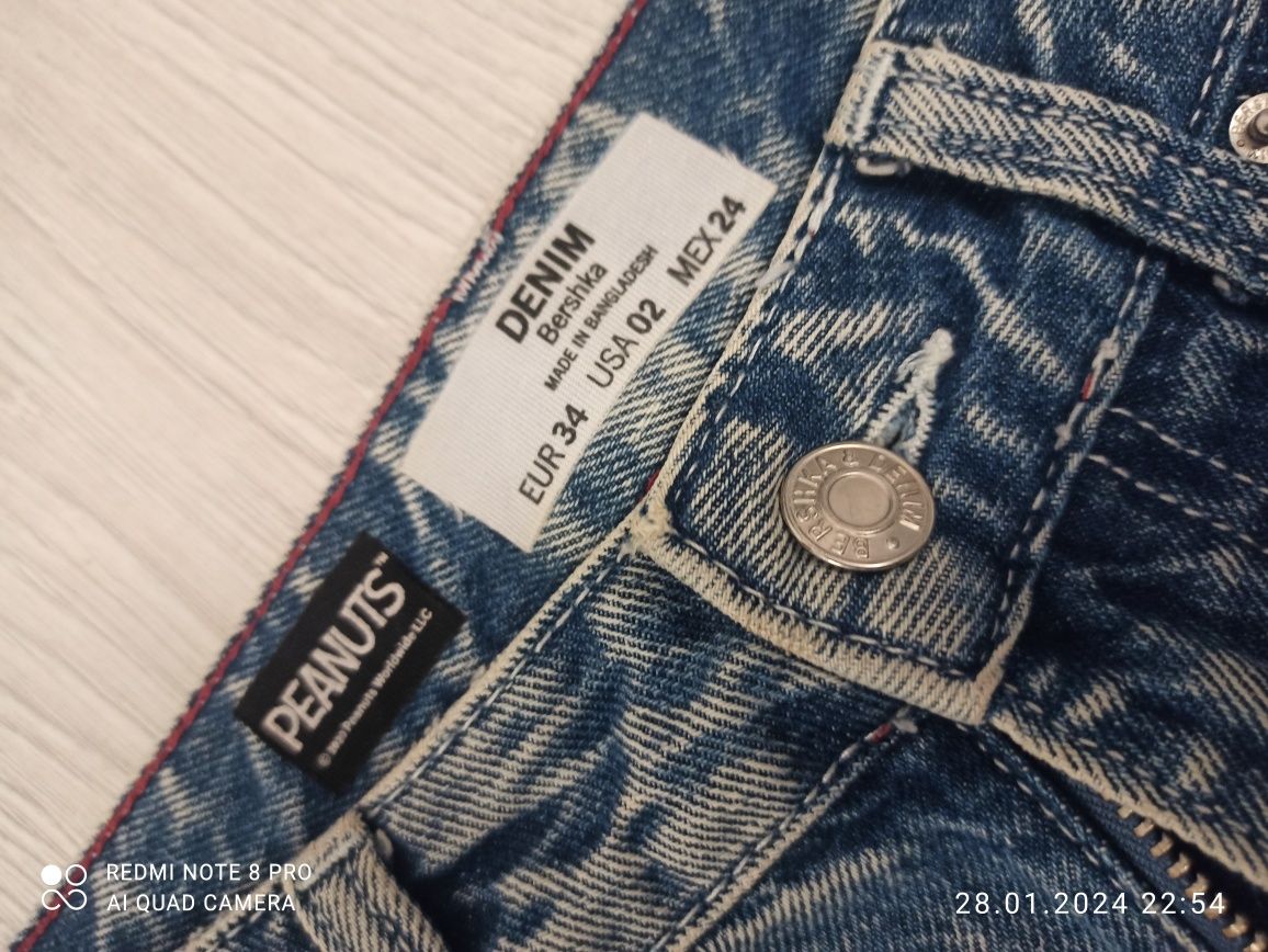 Spodnie Snoopy Bershka Jeans Bratian OLX.pl