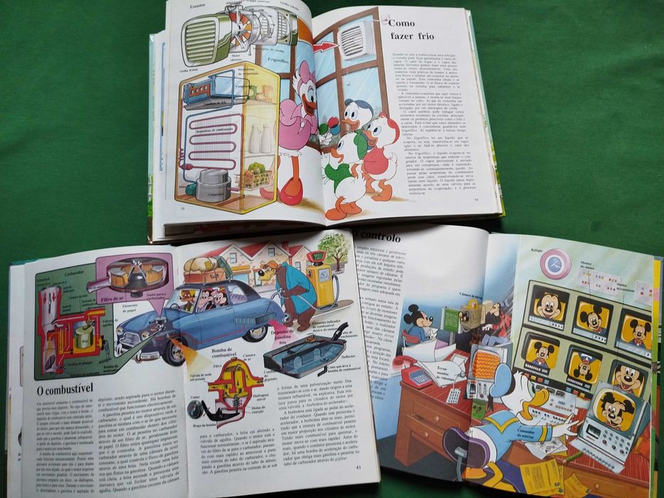 Álbuns Disney Coleção É Assim Na... (Círculo de Leitores 1982)