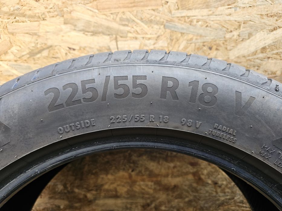 Idealne!!  7mm. 225/55 r18 Continental Premiumcontact. 2819