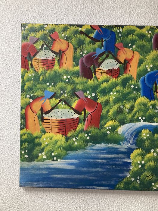 Quadro Tela com Motivos Africanos