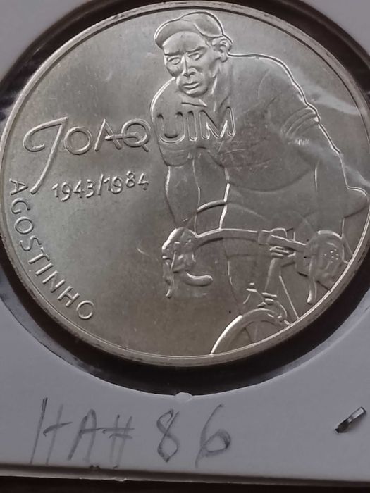 Moeda de 7.5€ de 2019,Joaquim Agostinho, em Prata