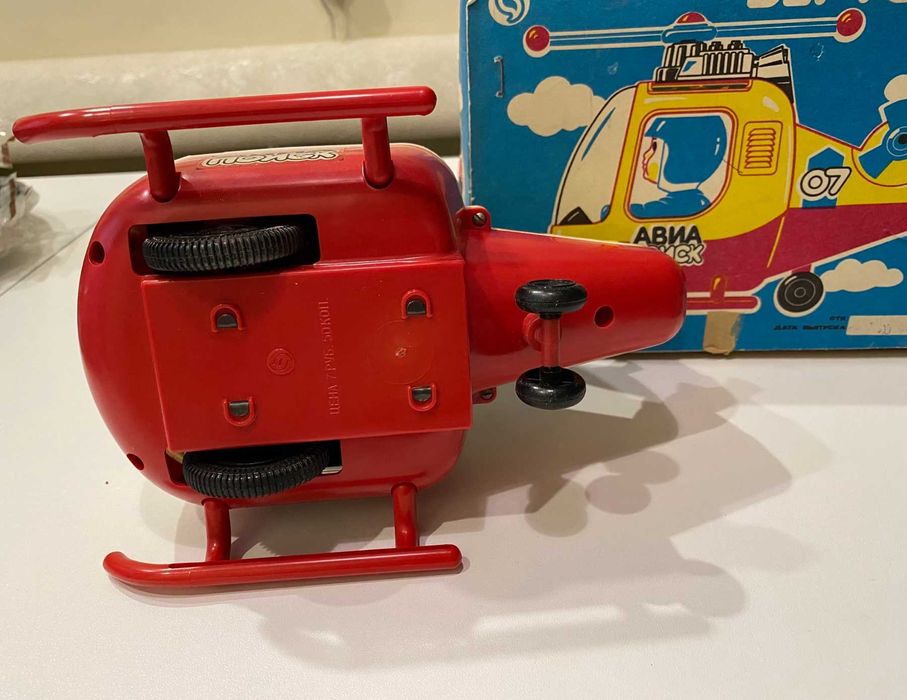 Игрушка вертолет СССР в родной упаковке