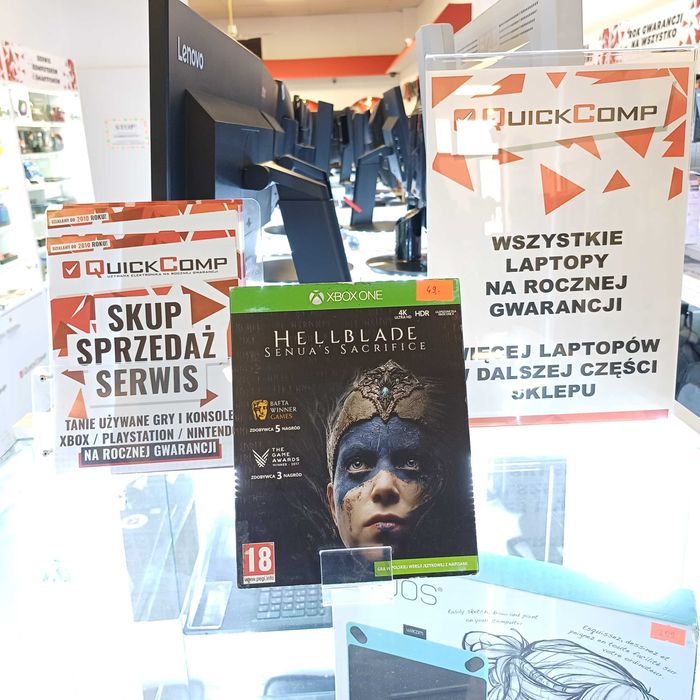 Gra XBOX ONE / X Series Hellblade Senua's Sacrifice Gwarancja 1 Rok QUICK-COMP Przemyśl
