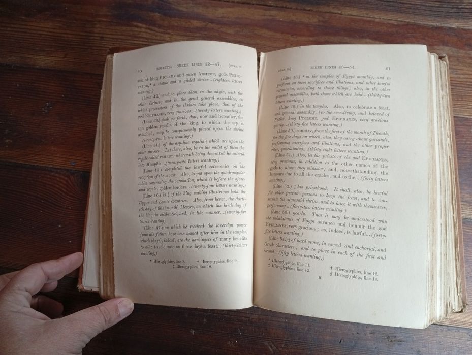 The Monumental History of Egypt – Livro antigo
