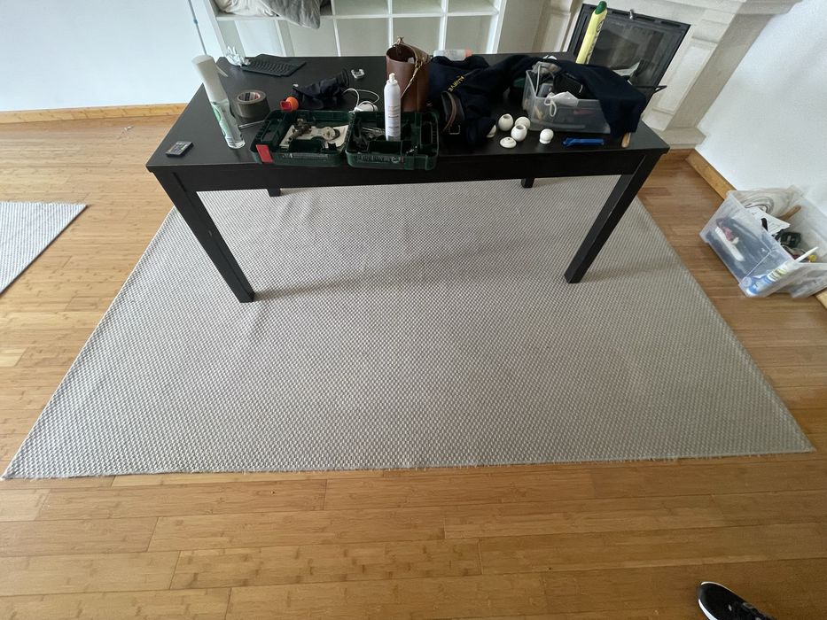 tapete plano cinzento Morum da IKEA (200x300cm)