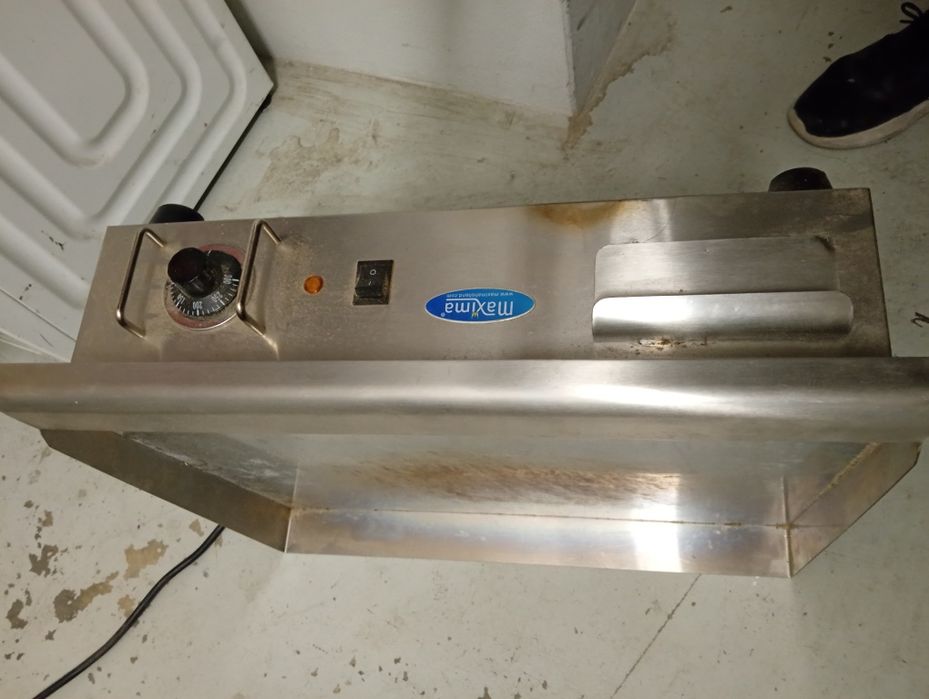 Placa de grelhar profissional Maxima