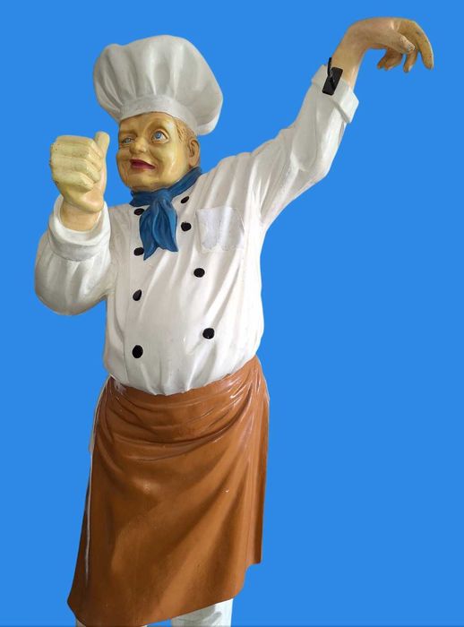 Estátua de Chef de Cozinha