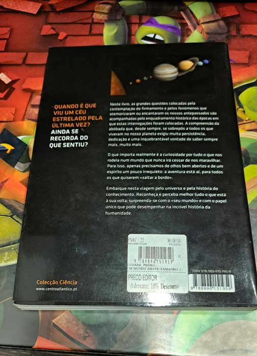 Livro Um mundo deste tamanho de Pedro Cotrim