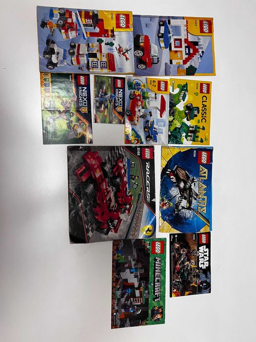 OKAZJA!!! LEGO - kilkanaście zestawów + instrukcje + 21 szufladek