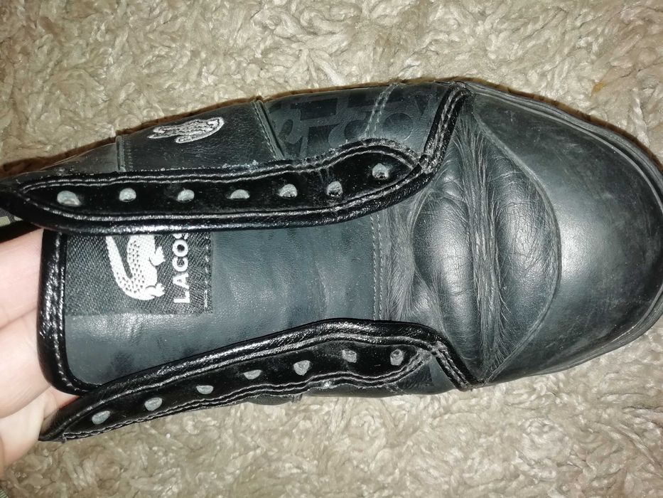 Buty damskie skórzane lacoste