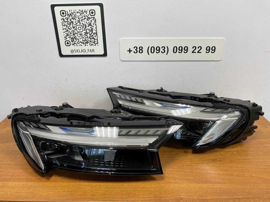 Фара фари оптика Audi Q7 4m laser рест  2024 Ауди ку7 Ауді лазер