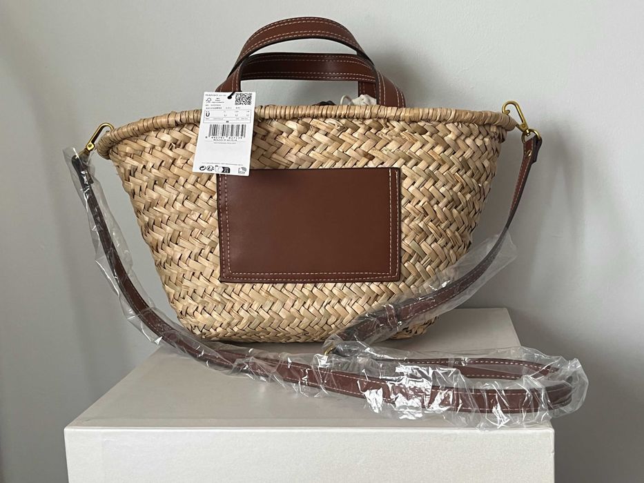 Torba Mango z naturalnych włókien z kieszenią
