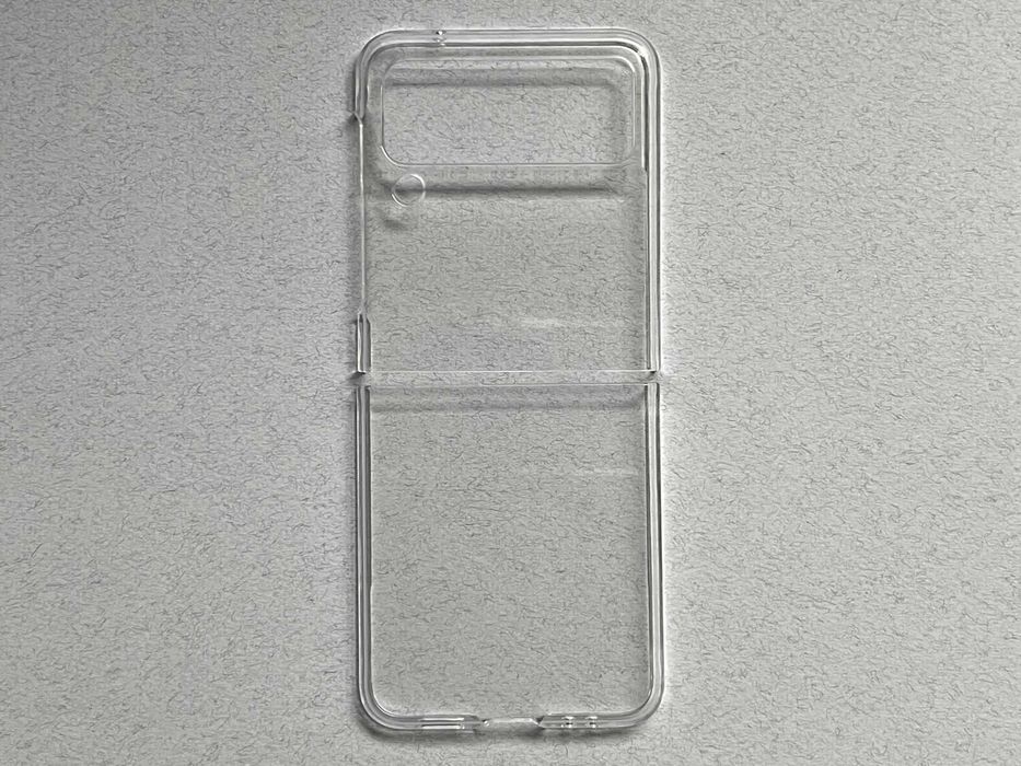 Samsung Galaxy Flip 3 чохол із прозорого пластику чехол накладка