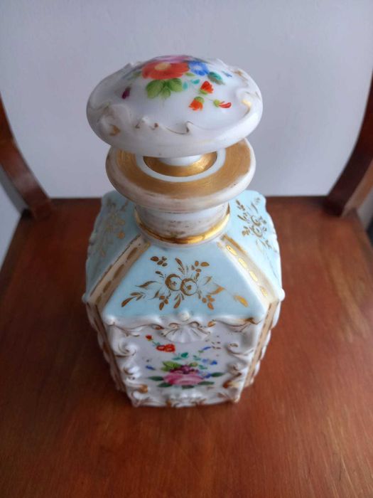 Frasco de perfume porcelana francesa