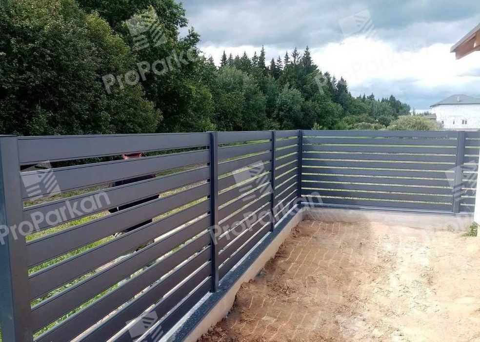 Паркан Жалюзі, Паркан Ранчо монтаж під ключ