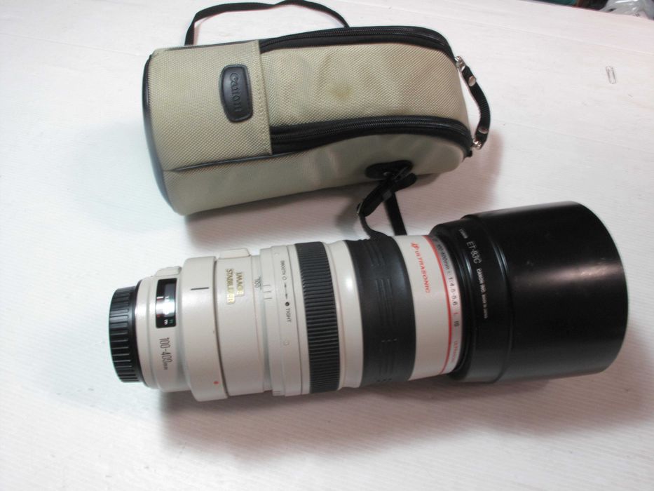 Canon 100-400 IS L na Bolsa estado Smi-Novo conforme fotos