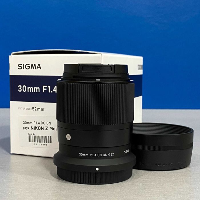 Sigma 30mm f/1.4 DC DN | Nikon Z | NOVA | 5 ANOS DE GARANTIA