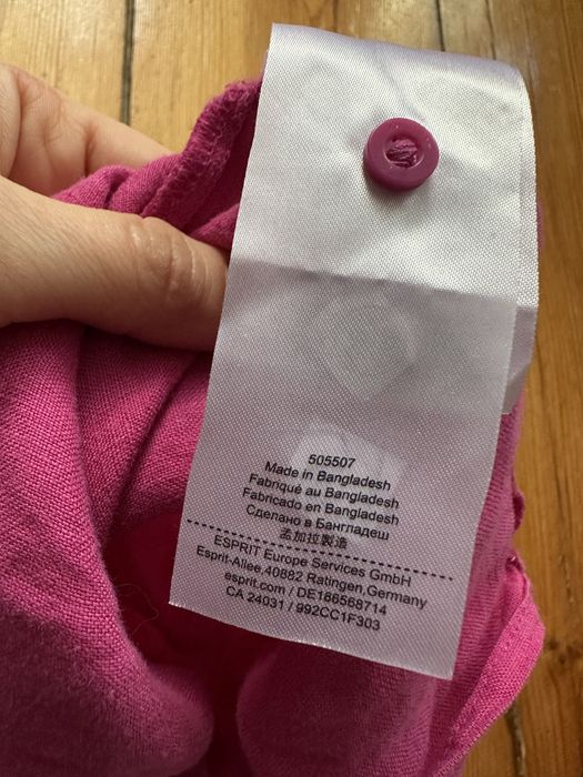 Lniany top ESPRIT EDC s/m