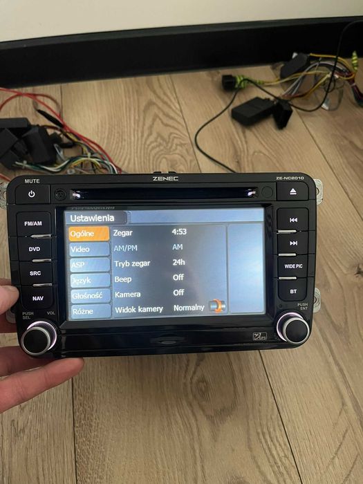 ZENEC 2010 Radio Nawigacja VW/Seat/Skoda