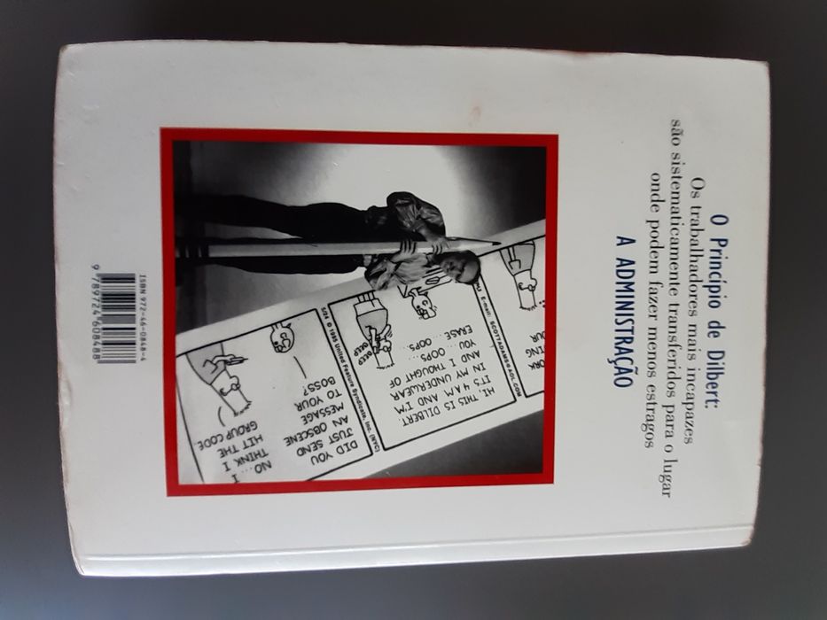 Livro "O Princípio de Dilbert" de Scott Adams
