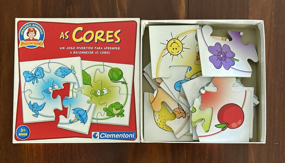 Jogo as cores - Clementoni