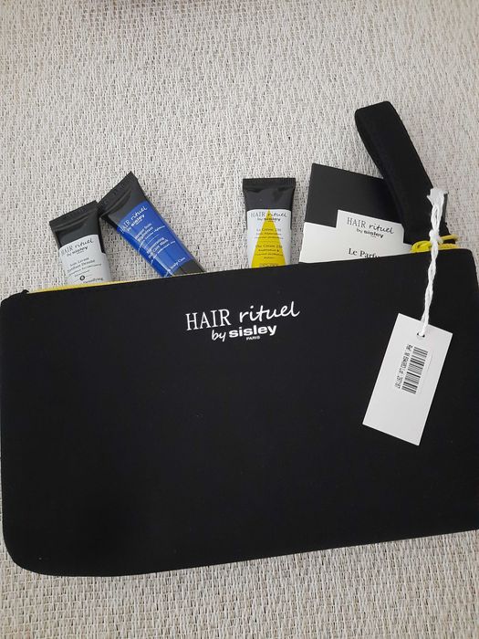 Sisley Hair Rituel - maska, szampon, la creme + kosmetyczka
