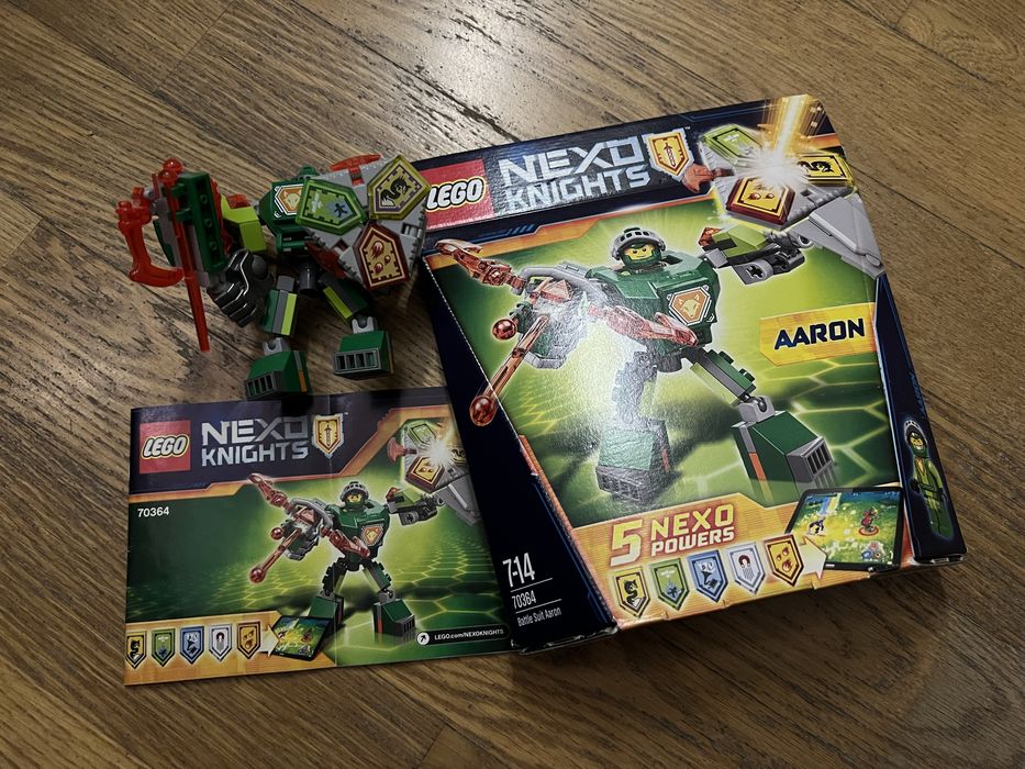 LEGO Nexo Knights 70364 Battle Suit Aaron в ідеальному стані