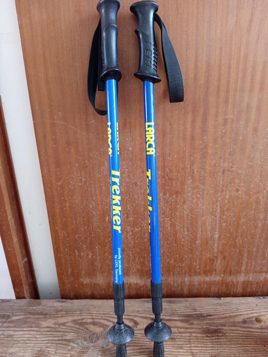 Bastões by Leki. Larca Trekker