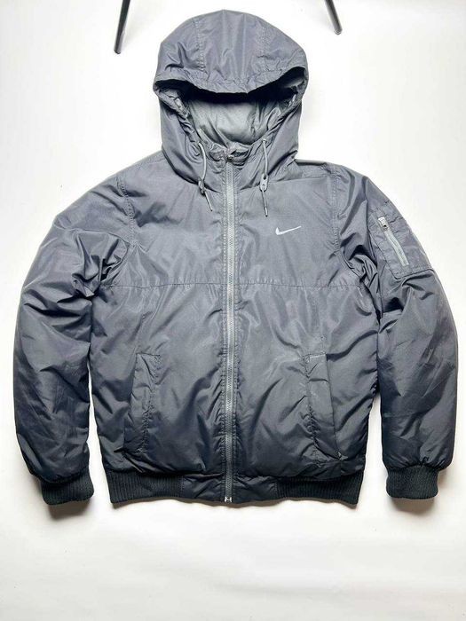 Nike пухова нейлонова куртка бомбер Футболка кепка оригинал большое