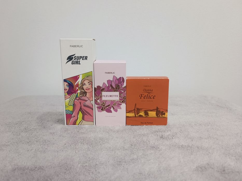 Zestaw Perfumy Faberlic super girl fleurette donna felice