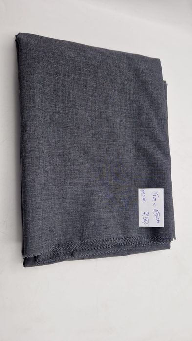 Bawełna kupon 5 m.x 85 cm.popiel