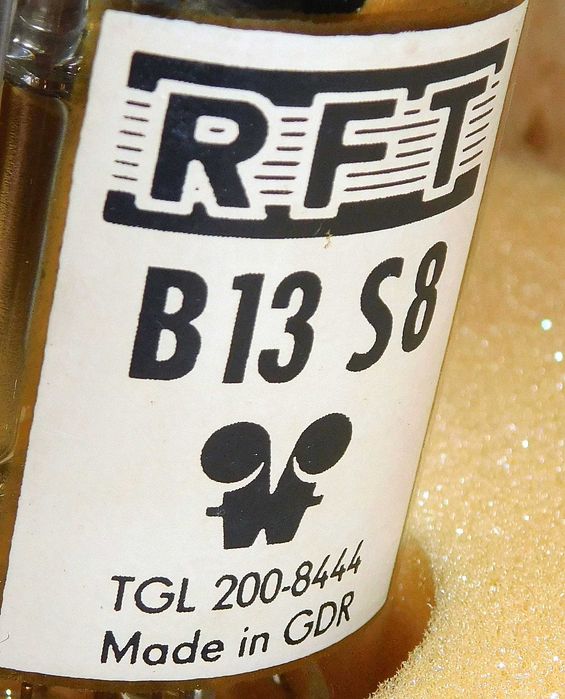 Lampa oscyloskopowa B13S8 RFT NIEUŻYWANA