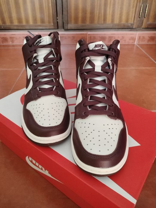 Nike Dunk High Bordo