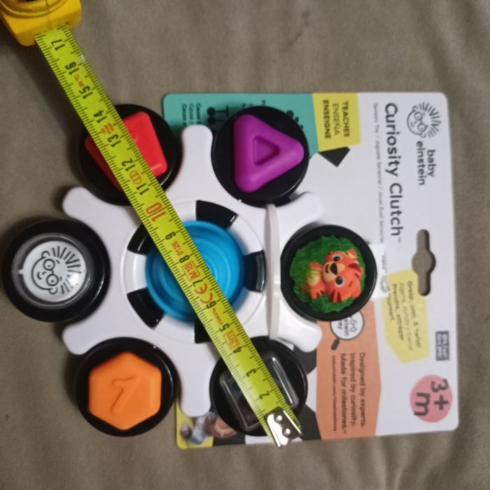 Sensoryczna Baby Einstein 3m+ Gryzak Grzechotka