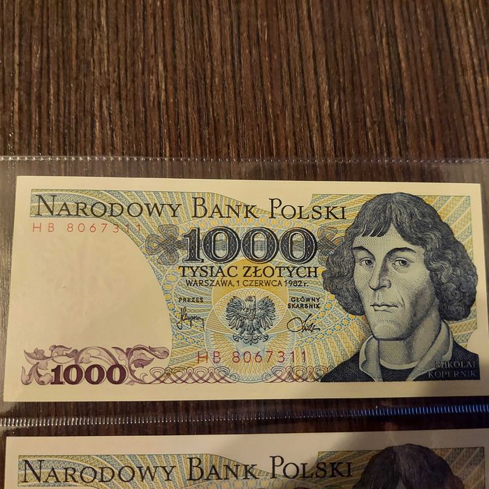 Banknot PRL 1000zł UNC sera HB