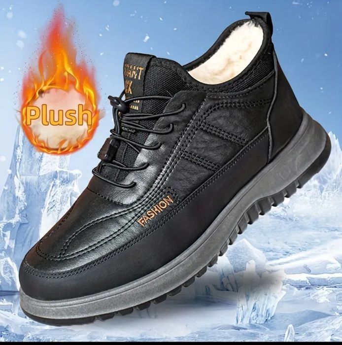 Чоловічі зимові теплі кросівки 28см